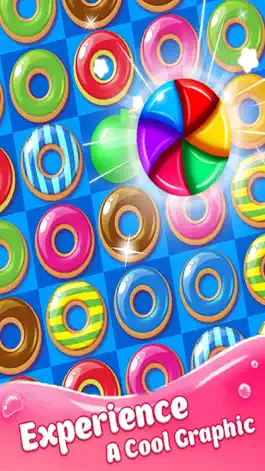Game screenshot Пончик Доменная легенда - вкусный вкусный матч 3 mod apk