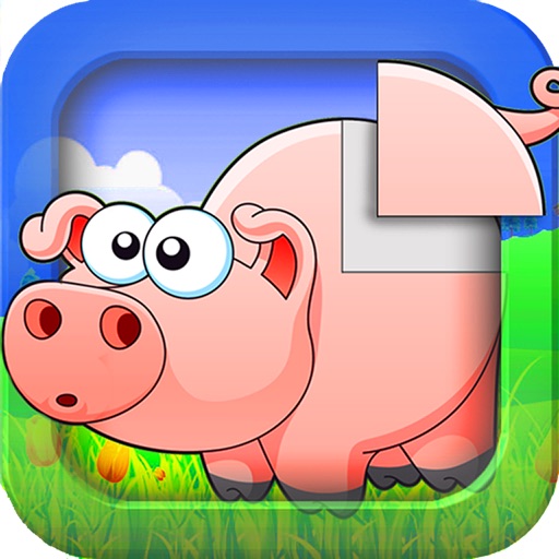 Animal sounds puzzle for kids Icon