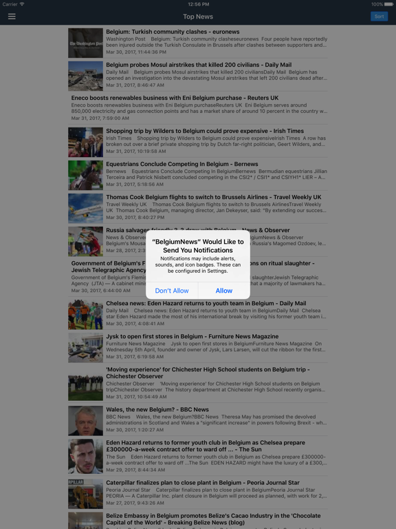 Screenshot #4 pour Belgium News in English Today & Belgian Radio