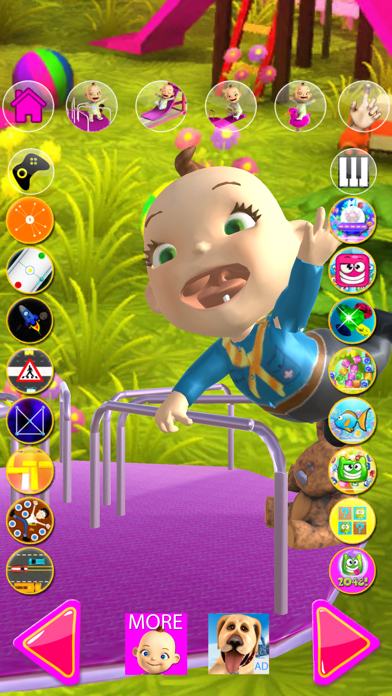 Talking Babsy Baby Screenshot