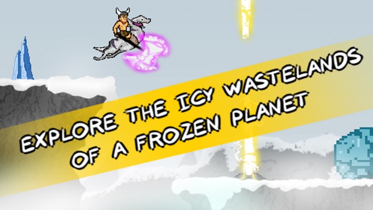 Space Barbarian Snow Runner