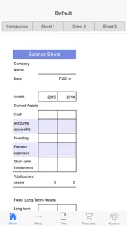 How to cancel & delete balance sheet 3