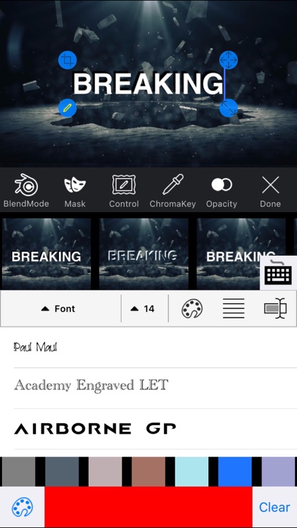 IntroMovies - Intro maker designer for iMovie screenshot-0