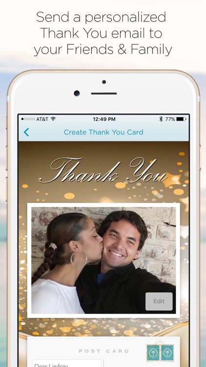 HoneymoonWishes Honeymoon & Wedding Registry screenshot-3