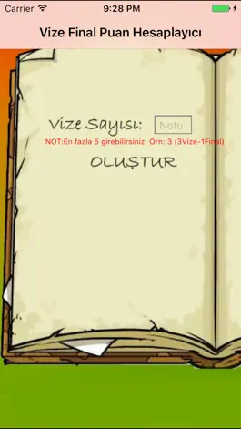 Game screenshot Vize Final Puan Hesaplayıcı mod apk