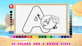 Game screenshot 123 ABC Alphabet Kids Coloring Book Free - Phonics mod apk