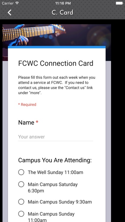 Fountain City Wesleyan Church (FCWC)
