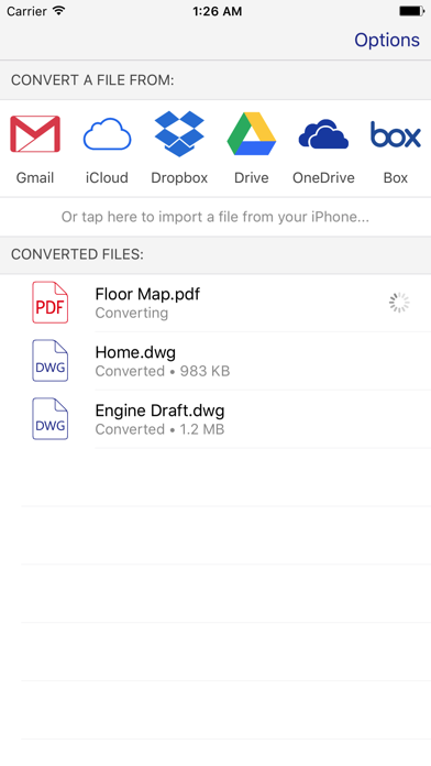 PDF to AutoCAD Converter - Convert PDF to DWGのおすすめ画像1