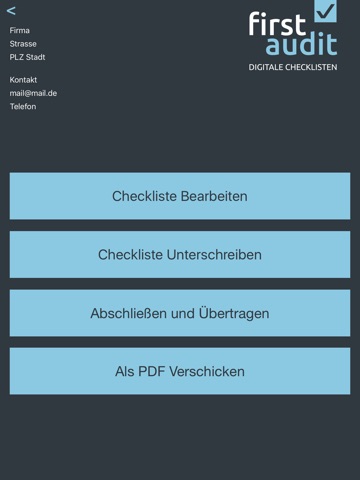 firstaudit - Checklisten App screenshot 3