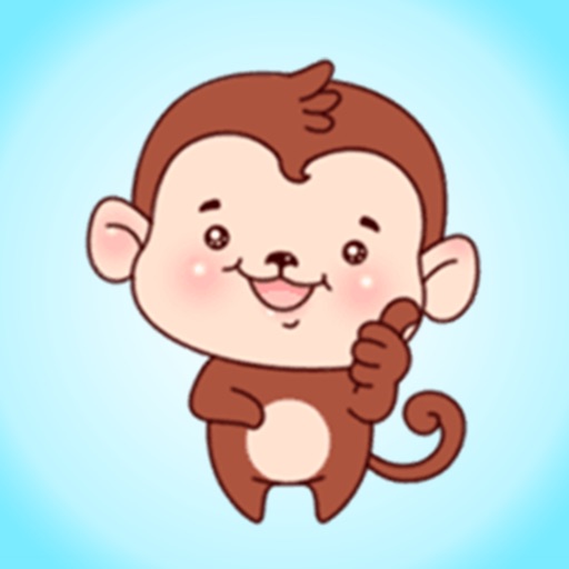 Naughty Monkey - Stickers & Emoji! icon
