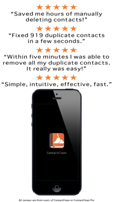 ContactClean Pro - Address Book Cleanup & Repair screenshot 1