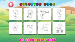 Game screenshot Occupation Coloring Book Page - Kids Learning Game hack