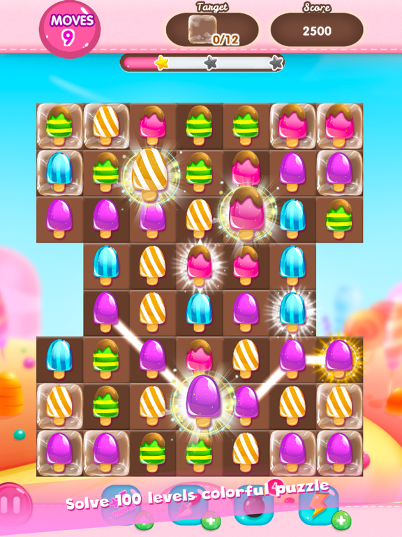 Candy Sweet Mania - Best Match 3 Puzzle iPad screenshot