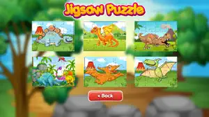 Dinosaur Park Jigsaw Puzzle Jurassic Dino World screenshot #3 for iPhone