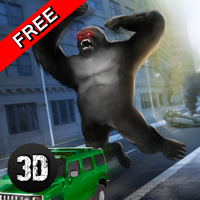 Gorilla Rampage Attack Destroy City