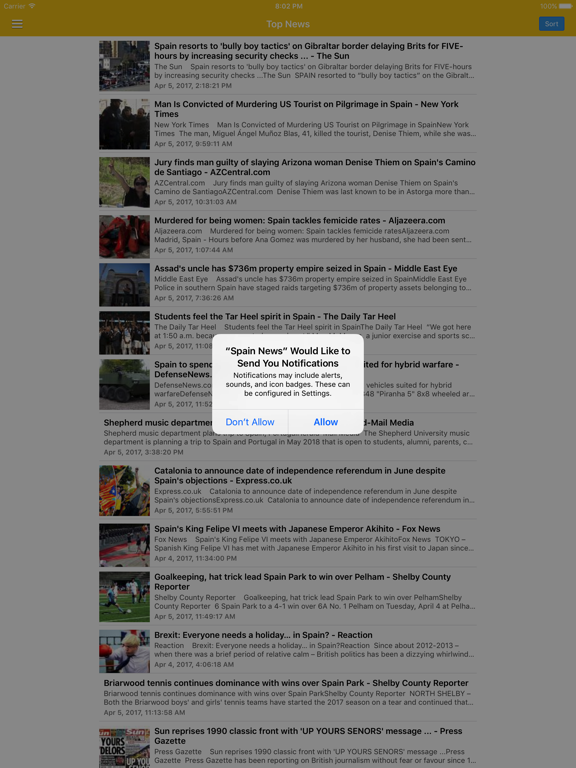 Screenshot #4 pour Spain News in English Today & Spanish Radio