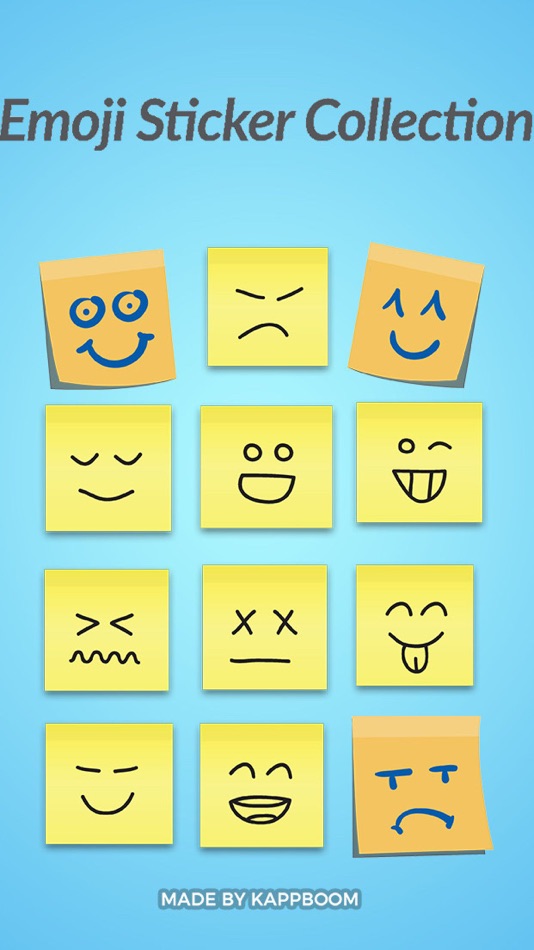 Sticky Note Emojis - 1.0 - (iOS)