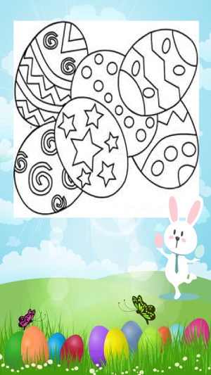 Coloring Book for Kids Easter Day Painting Game(圖4)-速報App