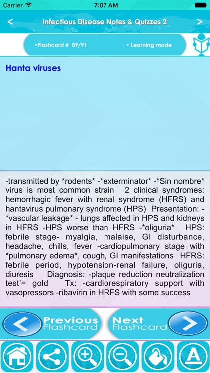 Infectious Disease Exam Review & Test Bank App
