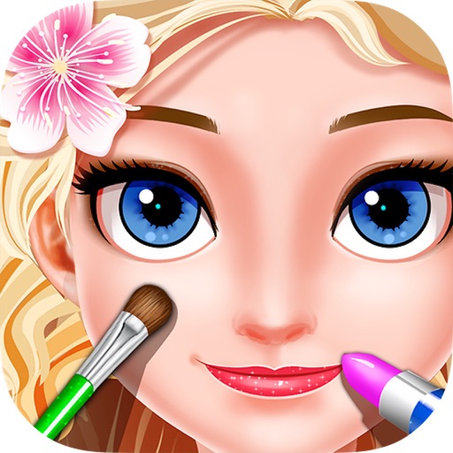 Celebrity Facial - face wash , Makerover , DressUp Icon