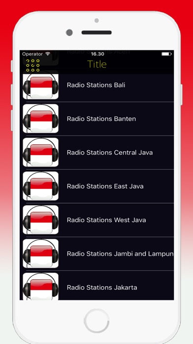 Screenshot #1 pour Radio Indonesia FM - Live Radio Stations Online