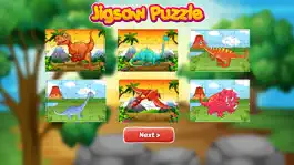 Game screenshot Dinosaur Park Jigsaw Puzzle Jurassic Dino World apk