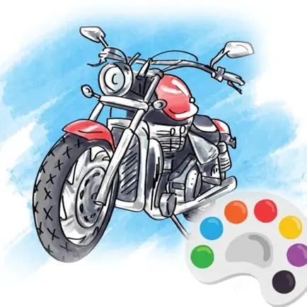 Motorcycle Racing Coloring Book For Kids Cheats