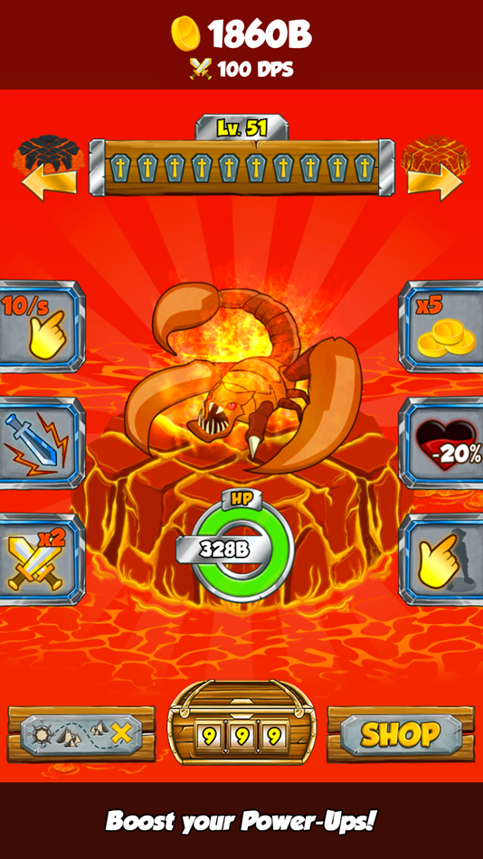 #2. Epic Clickers (iOS) 由: Tiny Games