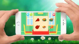 Game screenshot пища Тень Пазлы,Бремя и Дроп Головоломка для Дети apk