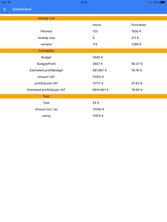 Batopti iPad screenshot