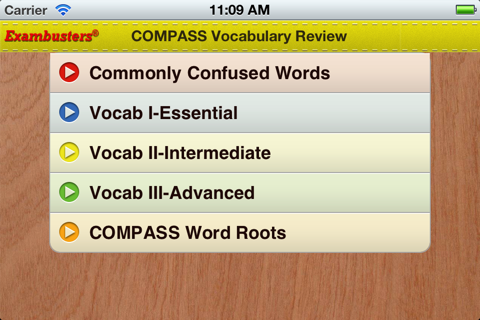 COMPASS Prep Verbal Flashcards Exambusters screenshot 2