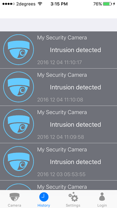 Screenshot #2 pour iCast Security Camera