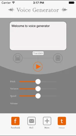 Game screenshot Voice Generator! apk