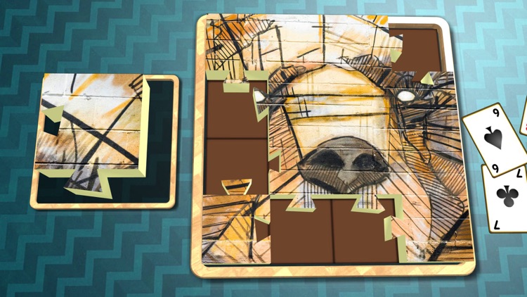 Jigsaw Solitaire Urban Art