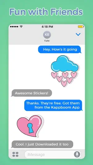 Fantastic love stickers screenshot 2