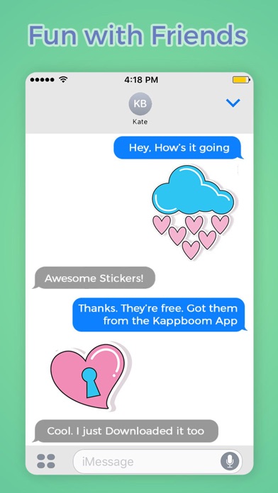 Screenshot #2 pour Fantastic love stickers