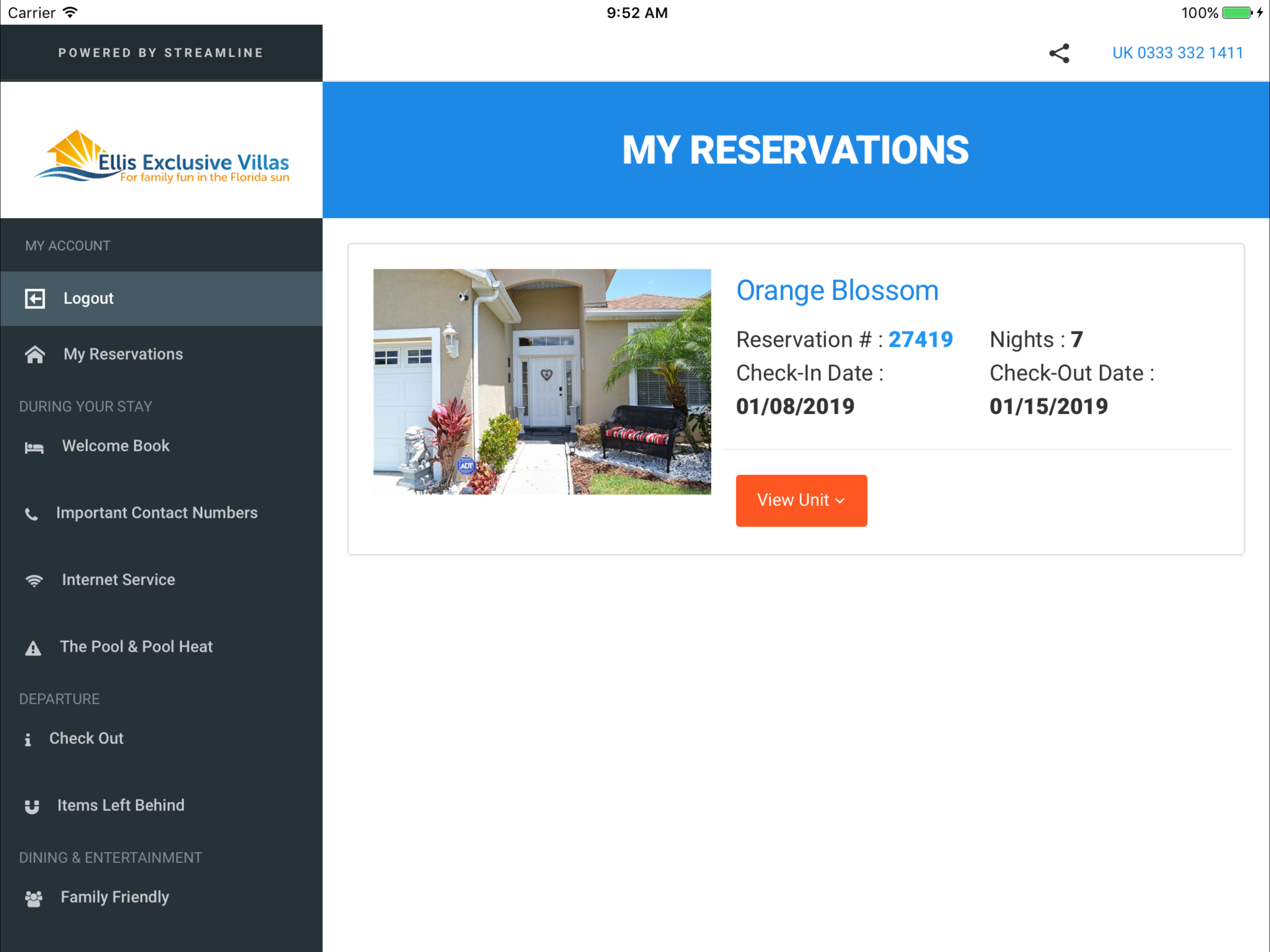 Ellis Exclusive Villas Orlando screenshot 5
