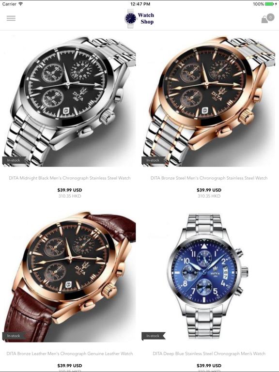 Screenshot #4 pour Watch Shop by 5mina:  Buy Luxury, Discount Watches