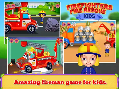 Bomberos Rescate de incendios Juego para niños