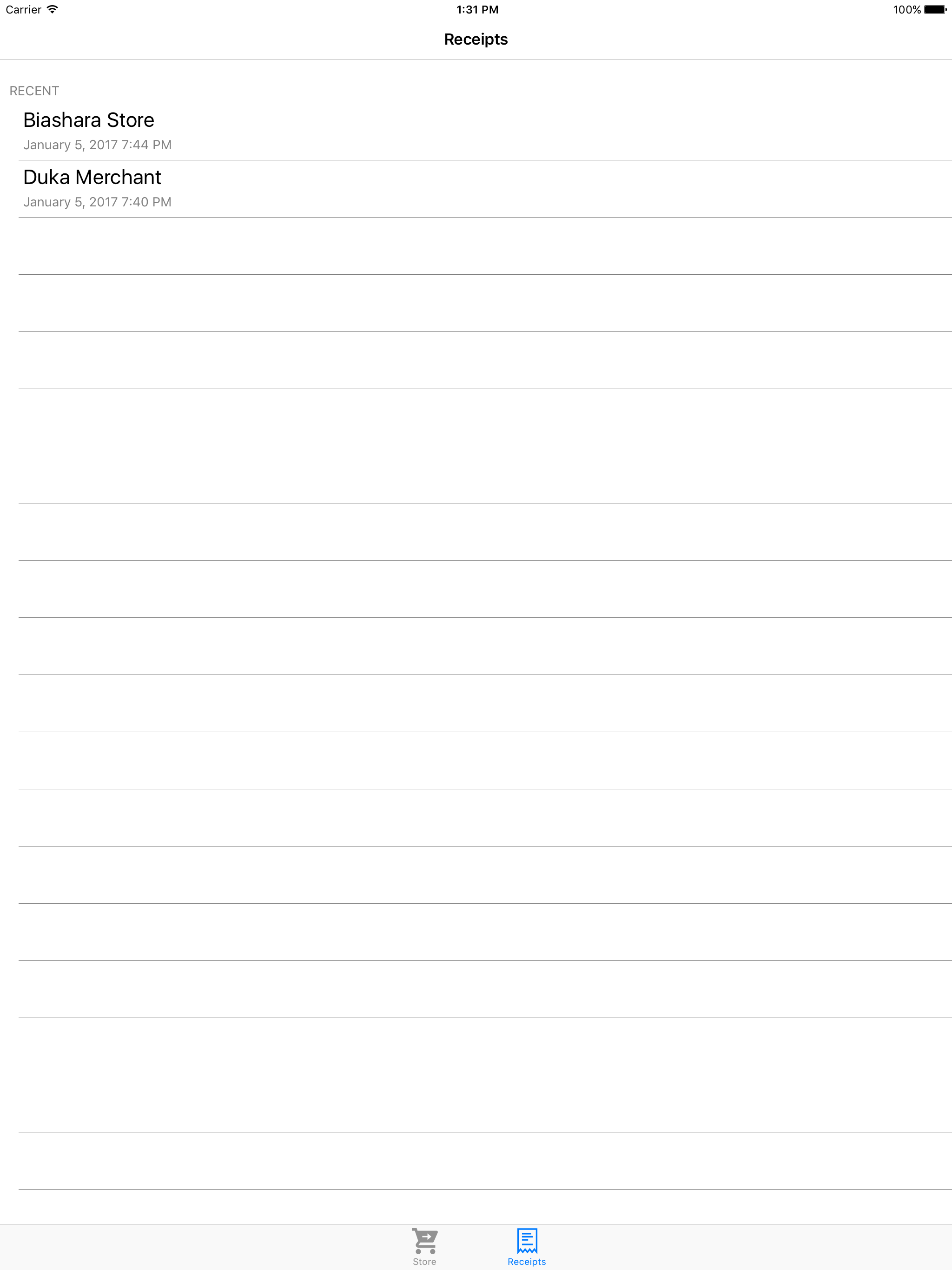 Green Receipt - paperless receipts screenshot 10