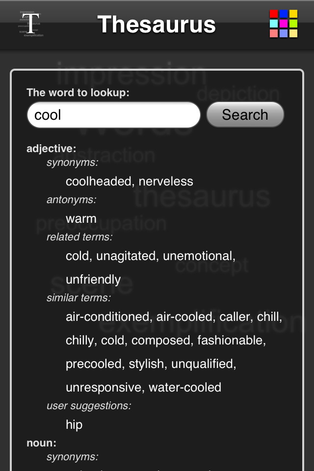 Thesaurus App - Free screenshot 4