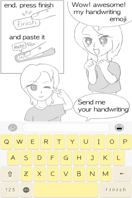 iHandwriting Keyboard