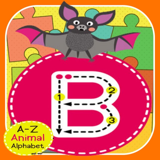 ABC ZOO Alphabet Jigsaw Puzzle Kids Games Learning iOS App