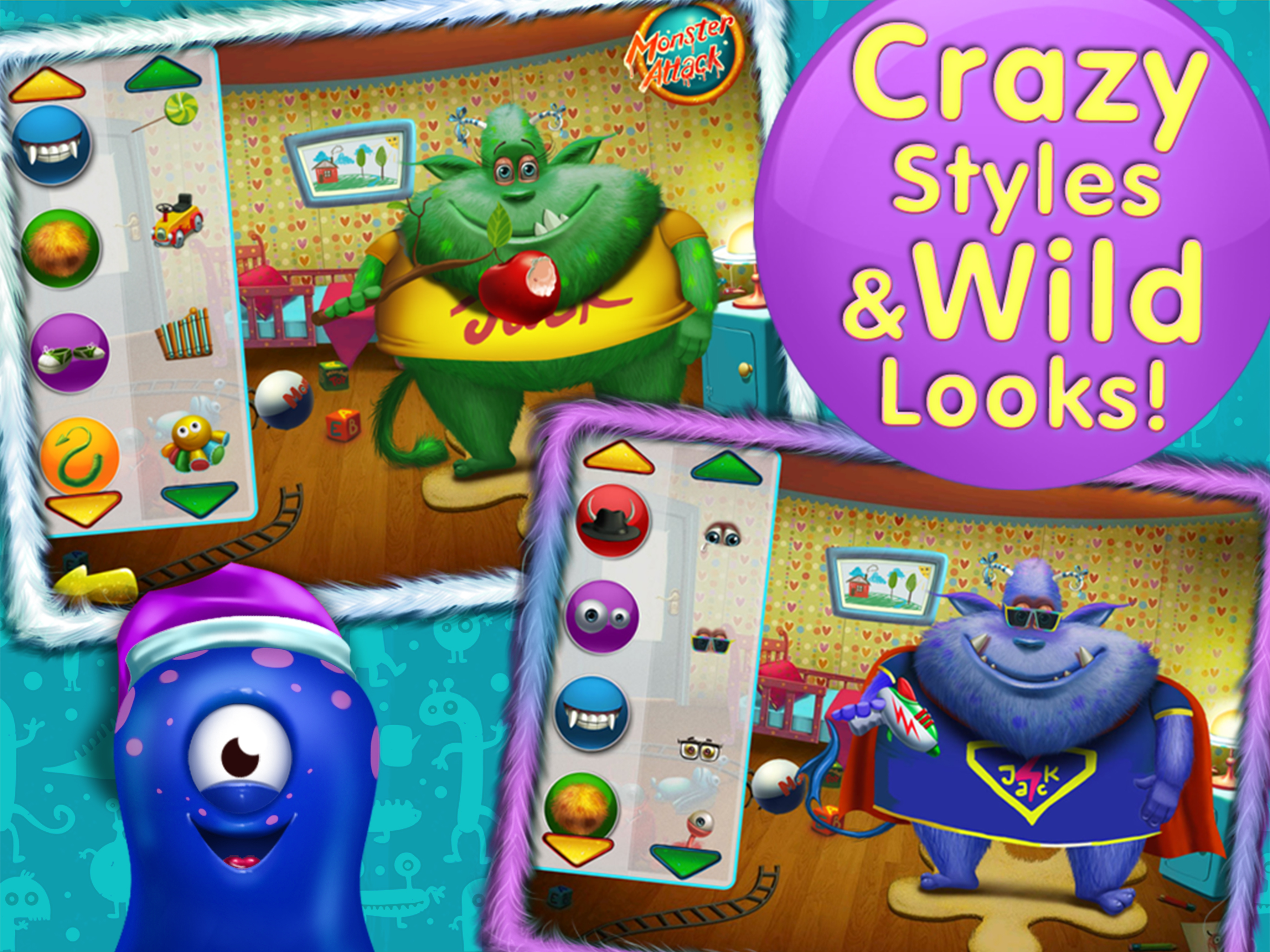 Cool Monsters - Create your own Christmas Monster