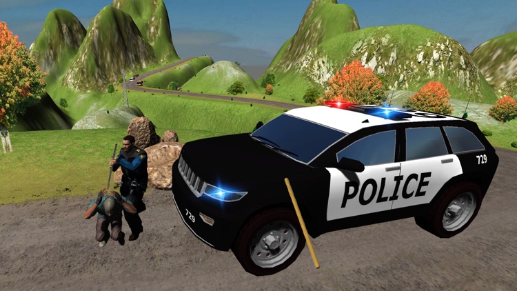Hill Police vs Gangsters Chase screenshot-4