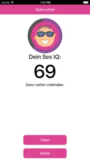 sex iq test lite iphone bildschirmfoto 2