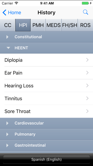 Screenshot #2 pour MediBabble Translator