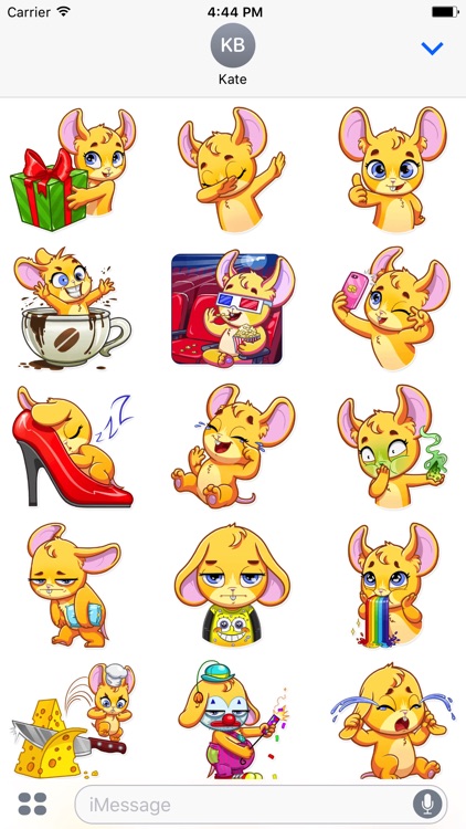 Little Mouse! Stickers