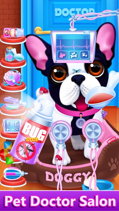 Screenshot #3 pour Kids New Puppy - Pet Salon Games for Girls & Boys