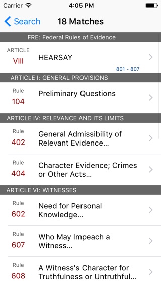 Federal Rules of Evidence (LawStack's FRE)のおすすめ画像5